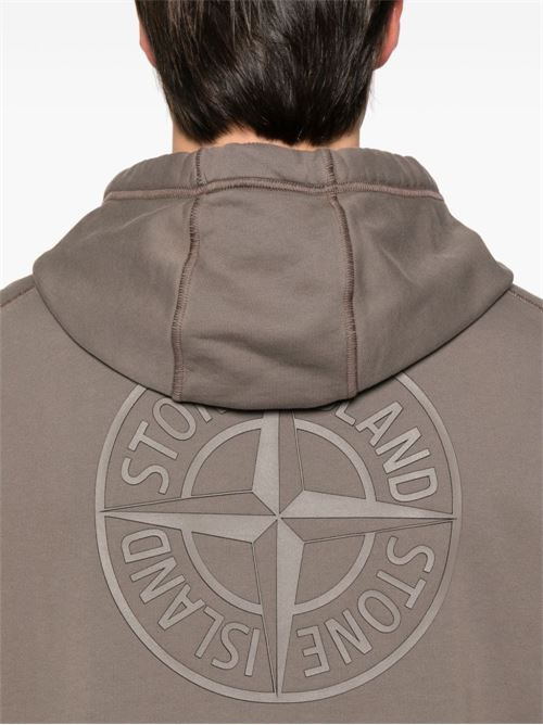 Felpa con logo STONE ISLAND | 811566283V0075